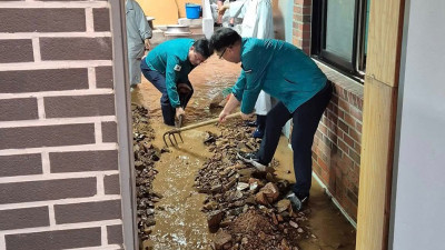 서산시, 집중호우 피해 복구에 총력…‘시민 빠른 일상 회복’ 집중