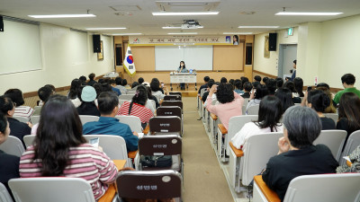 서산시, ‘천 개의 파랑’ 천선란 작가와의 만남 성료…시민 100여 명 참여해 문학의 깊이 나눠